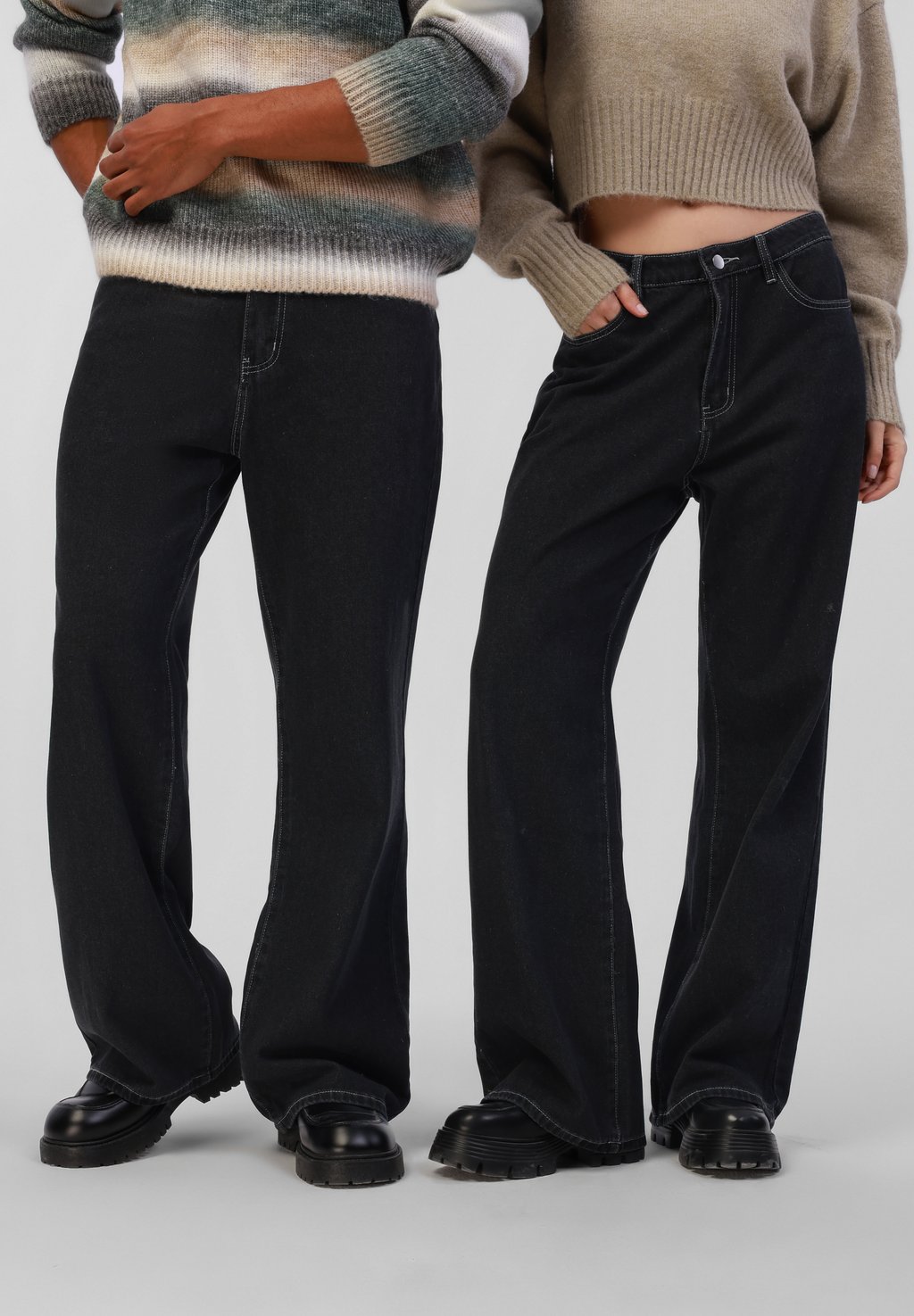 

Свободные джинсы UNISEX YOURTURN, деним