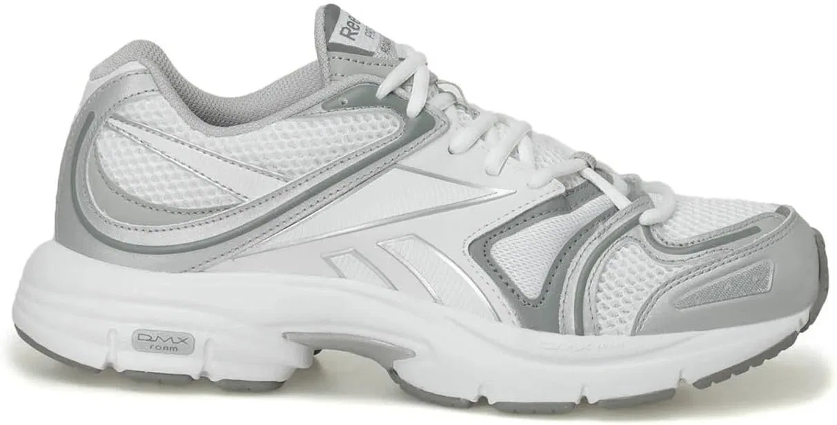 Детские кроссовки Reebok Unisex RBK Premier Road Plus VISneaker, White Grey 1 Silver Metallic