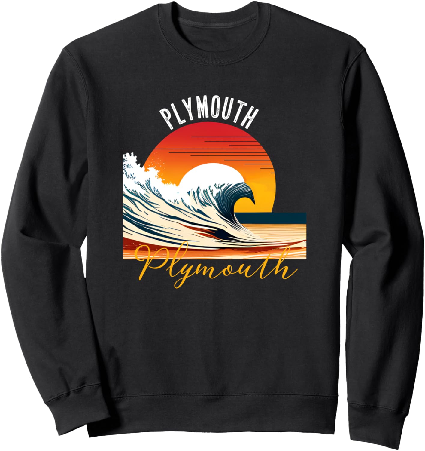

Ретро-винтажная сувенирная одежда Primus - толстовка Primus Plymouth Vacation Outfits & Beachwear, черный