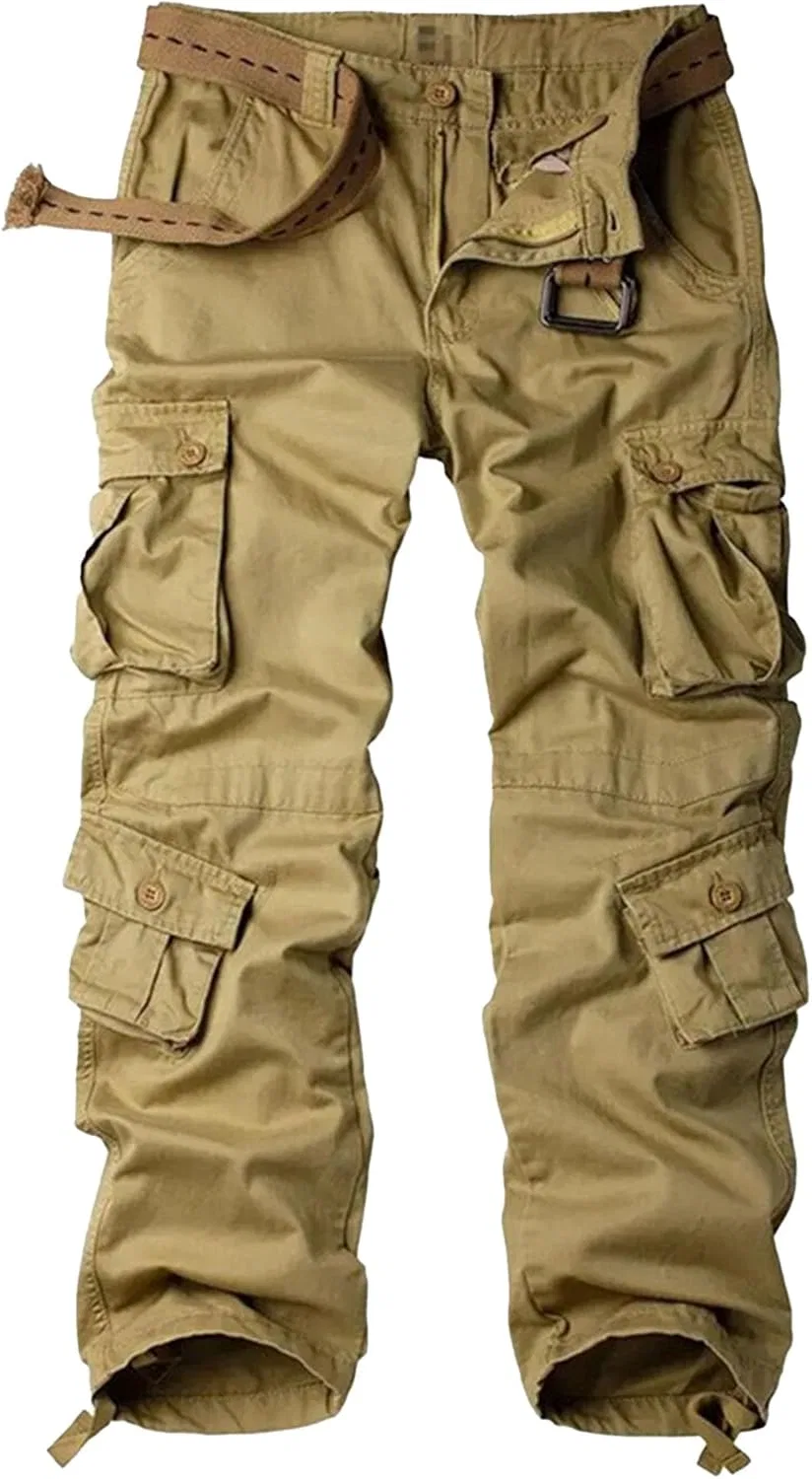 Джинсы мужские карго Khaki 1