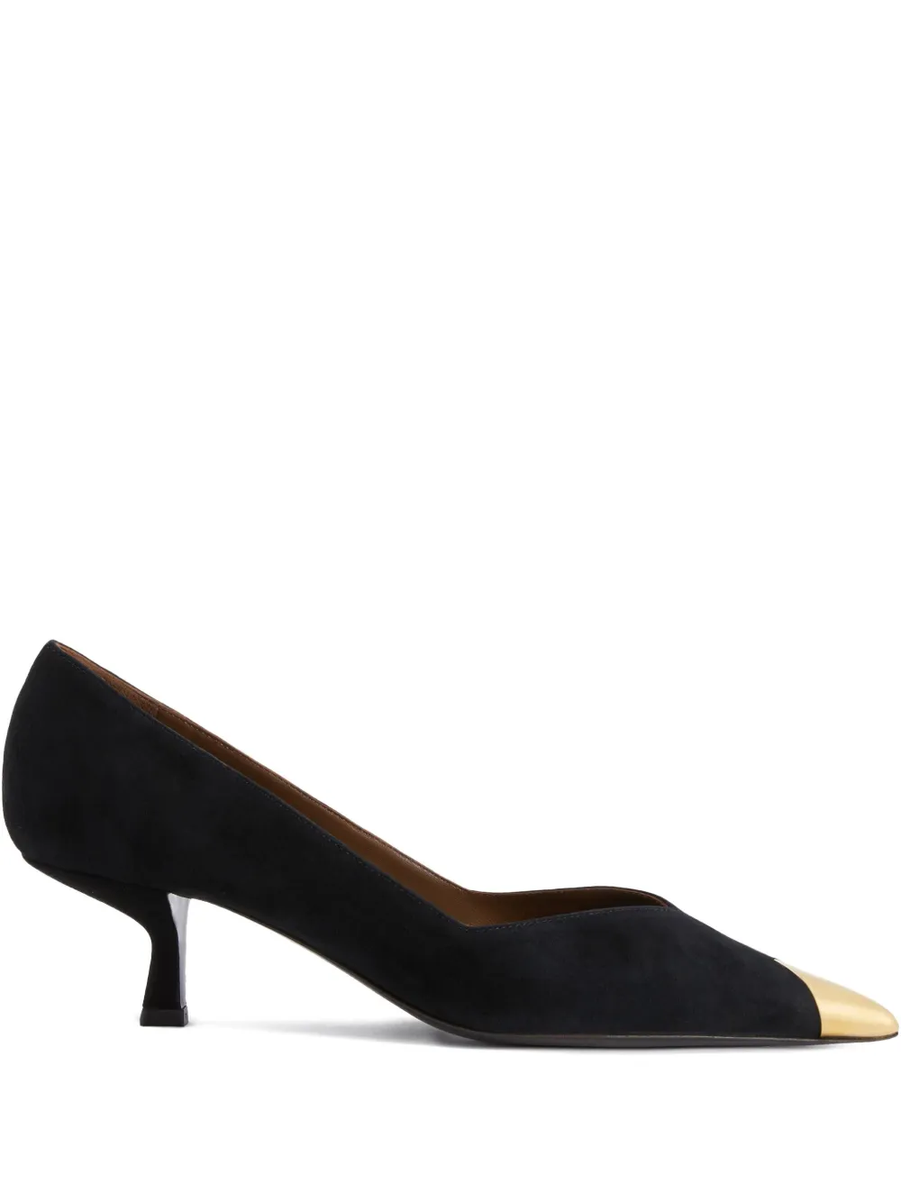 Туфли-лодочки Melaine с заостренным носком и каблуком 50 мм Giuseppe Zanotti, черный