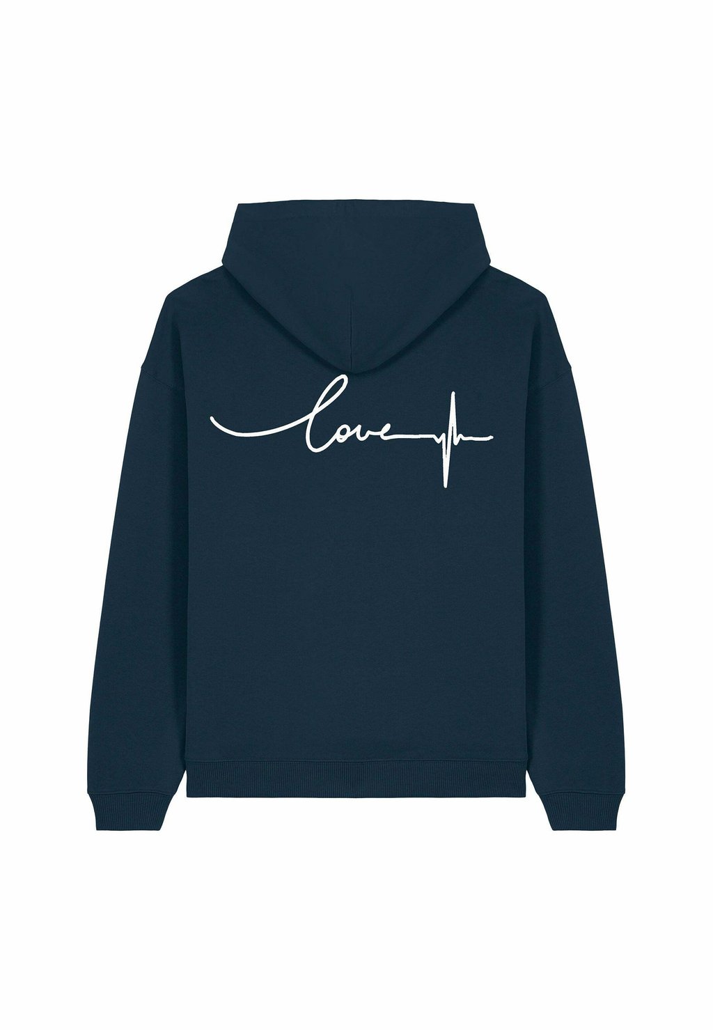 

Толстовка FREQUENCY EMBROIDERY UNISEX OVERSIZE - Hoodie Mira Paris, темно-синий