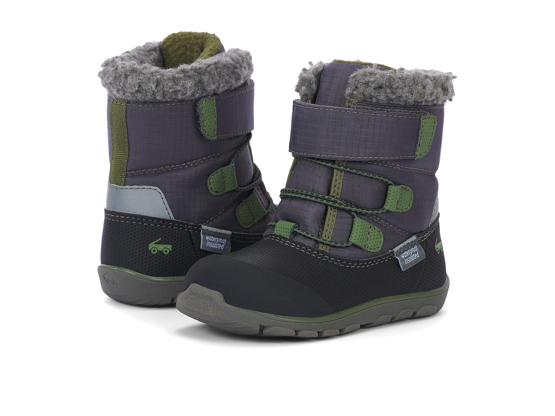 

Ботинки See Kai Run Gilman WP/IN, цвет Dark Gray
