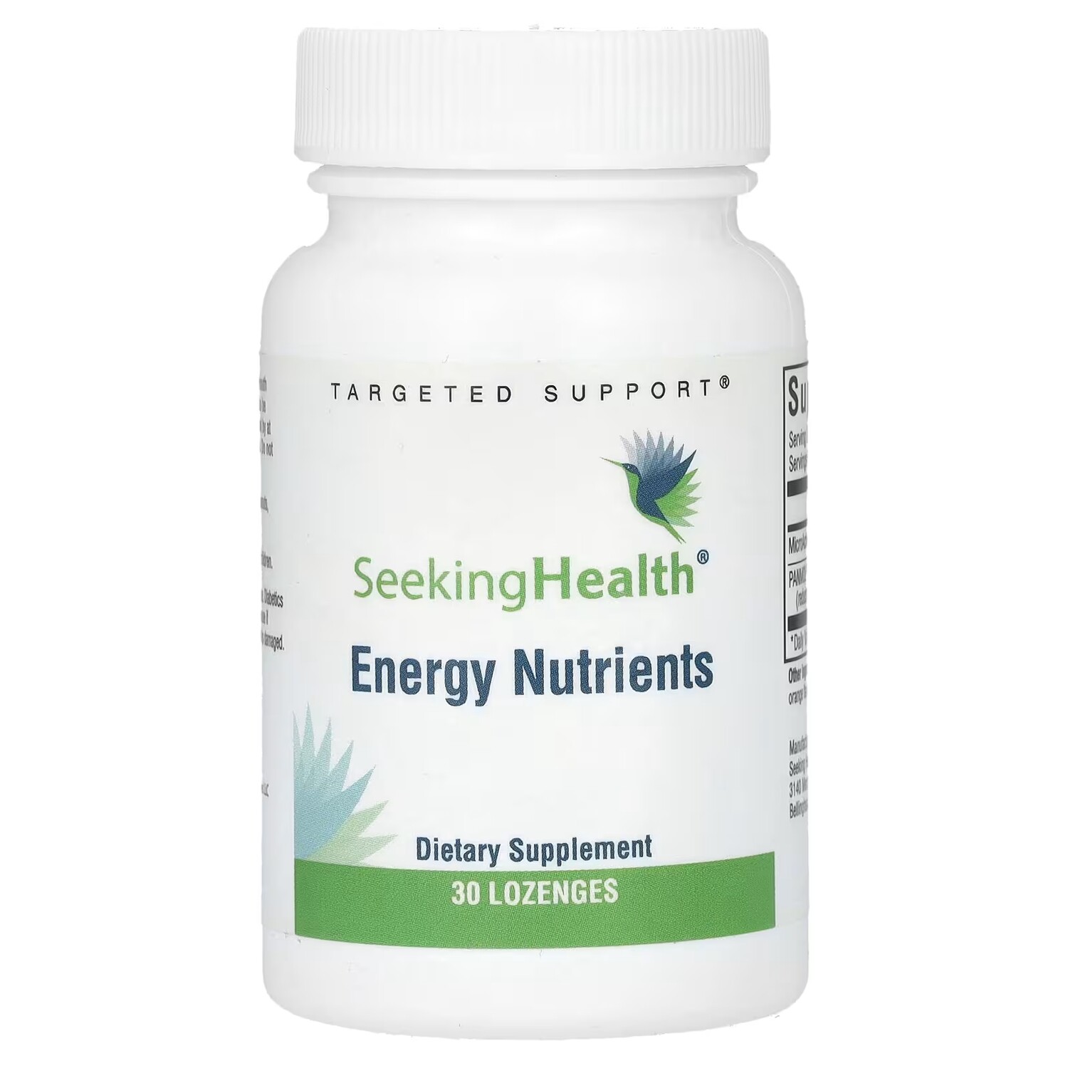 

Добавка Seeking Health Energy Nutrients, 30 пастилок