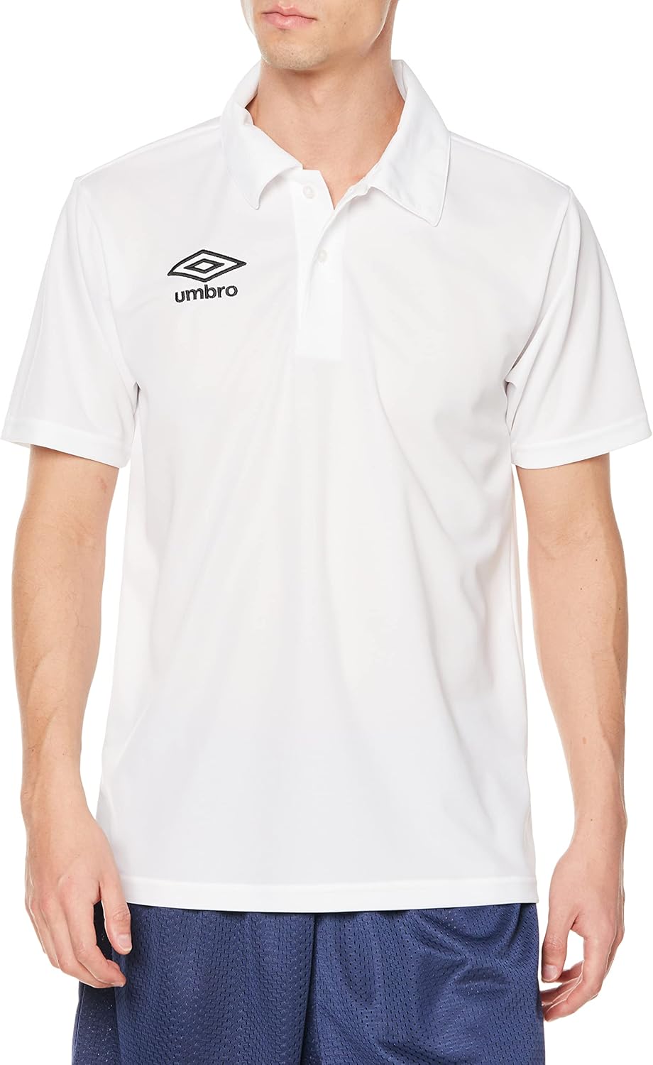 

Мужская рубашка-поло Umbro, Footsal, влагоотводящая, быстросохнущая, эластичная, с коротким рукавом, унисекс, для лидеров, для движения, One Point
