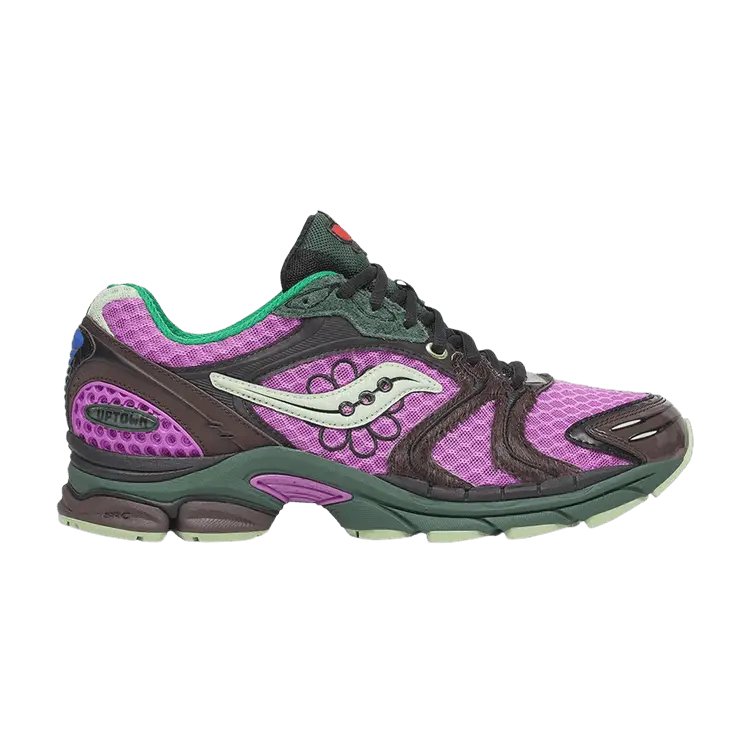 

Кроссовки Jae Tips x Saucony ProGrid Triumph 4, Flowers Pack - Violet