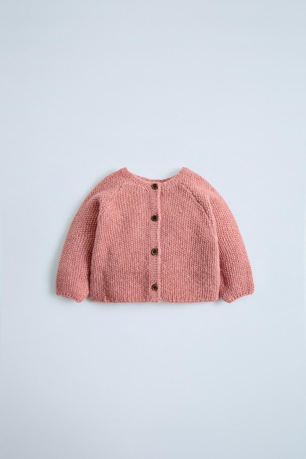 

Куртка из джерси 2 в 1 moss stitch ZARA, цвет salmon