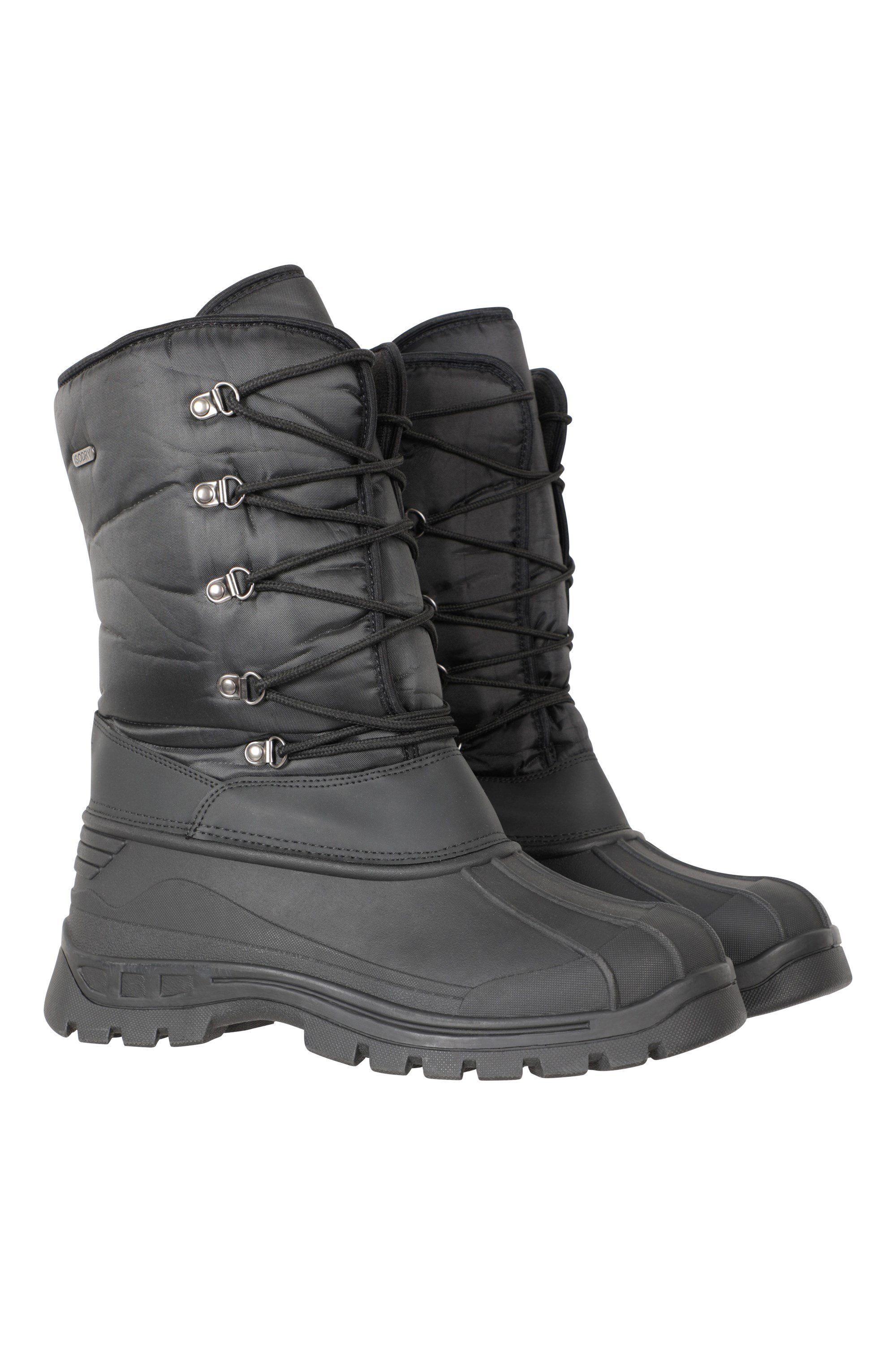 

Ботинки зимние Mountain Warehouse Plough с утепленной подкладкой, черный