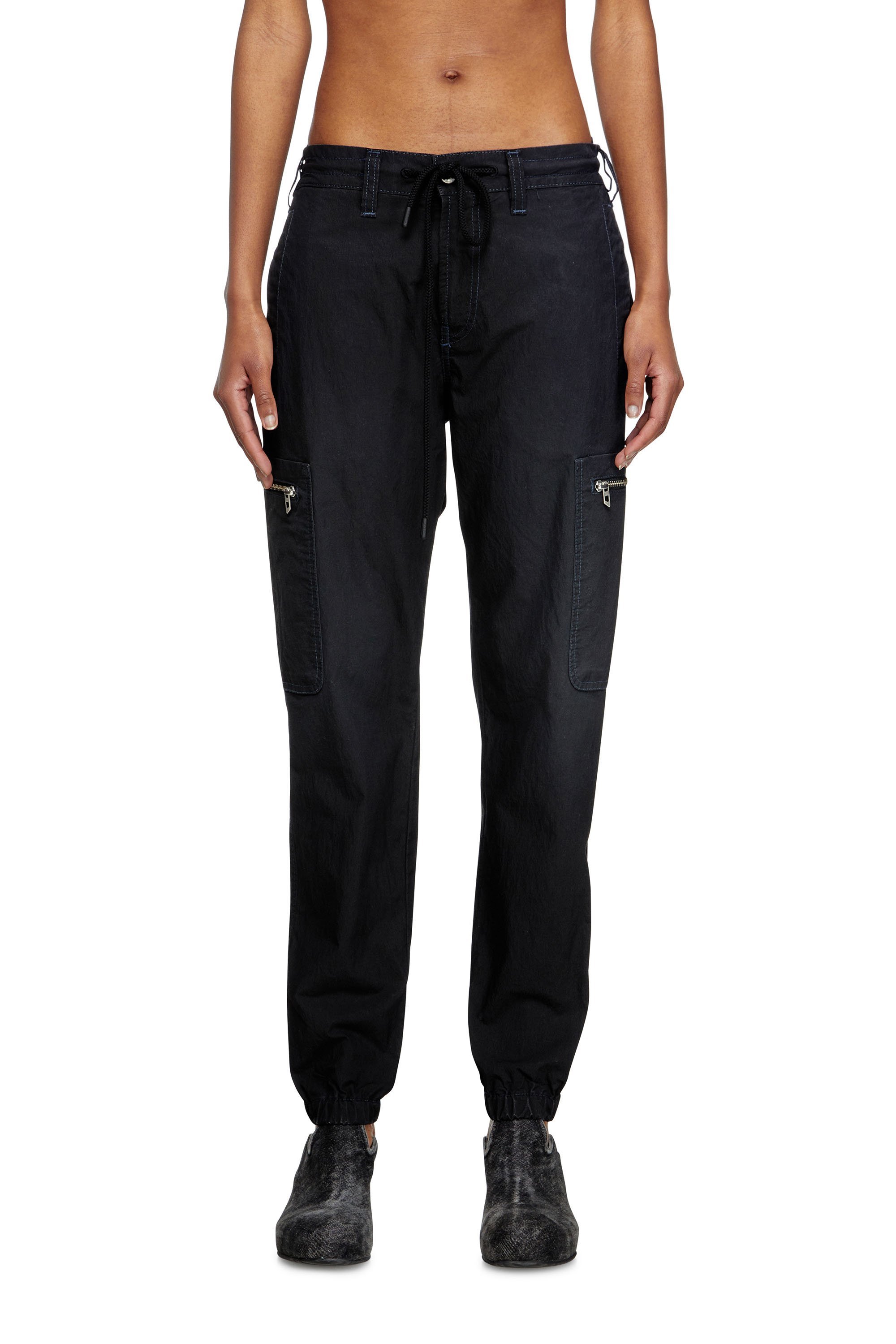 Мужские джинсовые джинсы-джоги D-LAB-TECH-N JOGG Diesel, black — фото 3