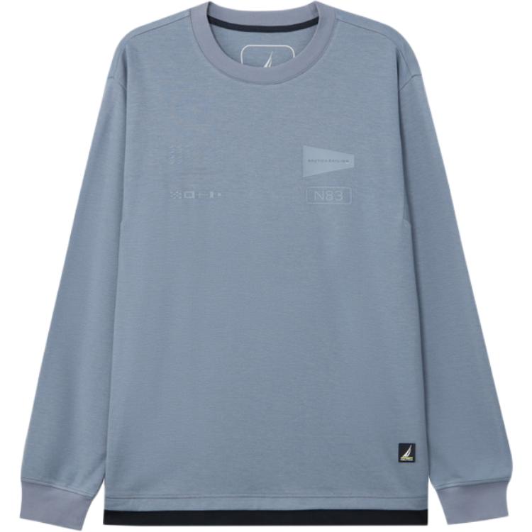

Футболка мужская NAUTICA, светло-серый