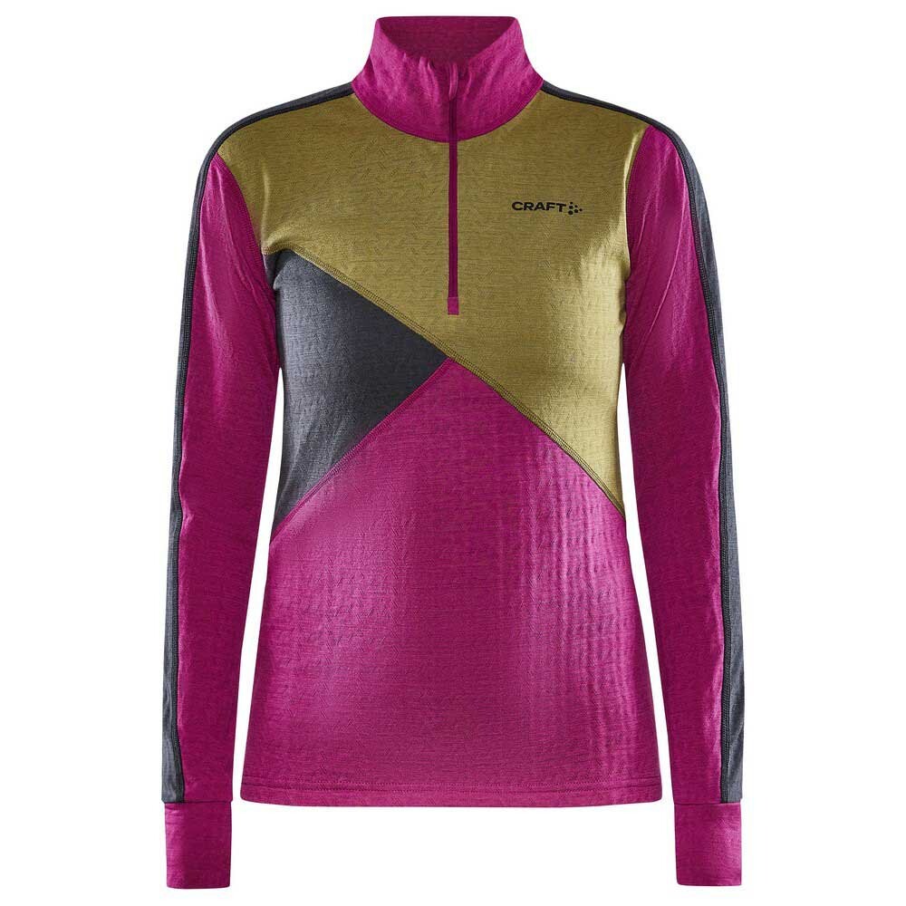 

Базовый слой с длинным рукавом Craft ADV Nordic Wool, розовый