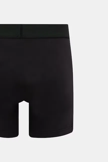 Боксеры мужские из хлопка с эластаном 2 шт Levi's, черный — фото 4