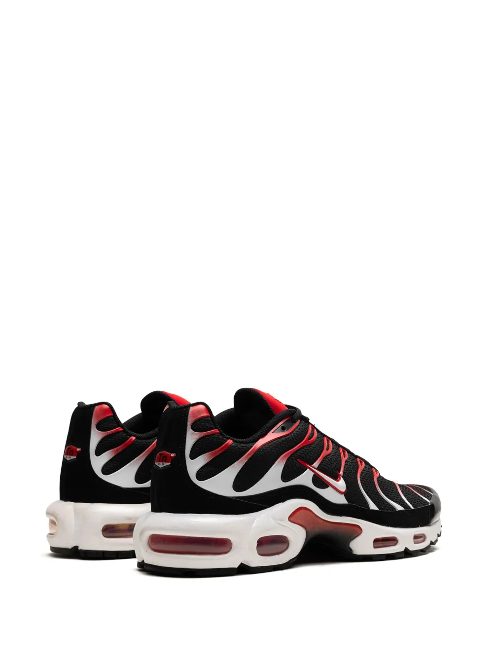 Кроссовки Air Max Plus 'Black/White/University Red' Nike, черный — фото 3
