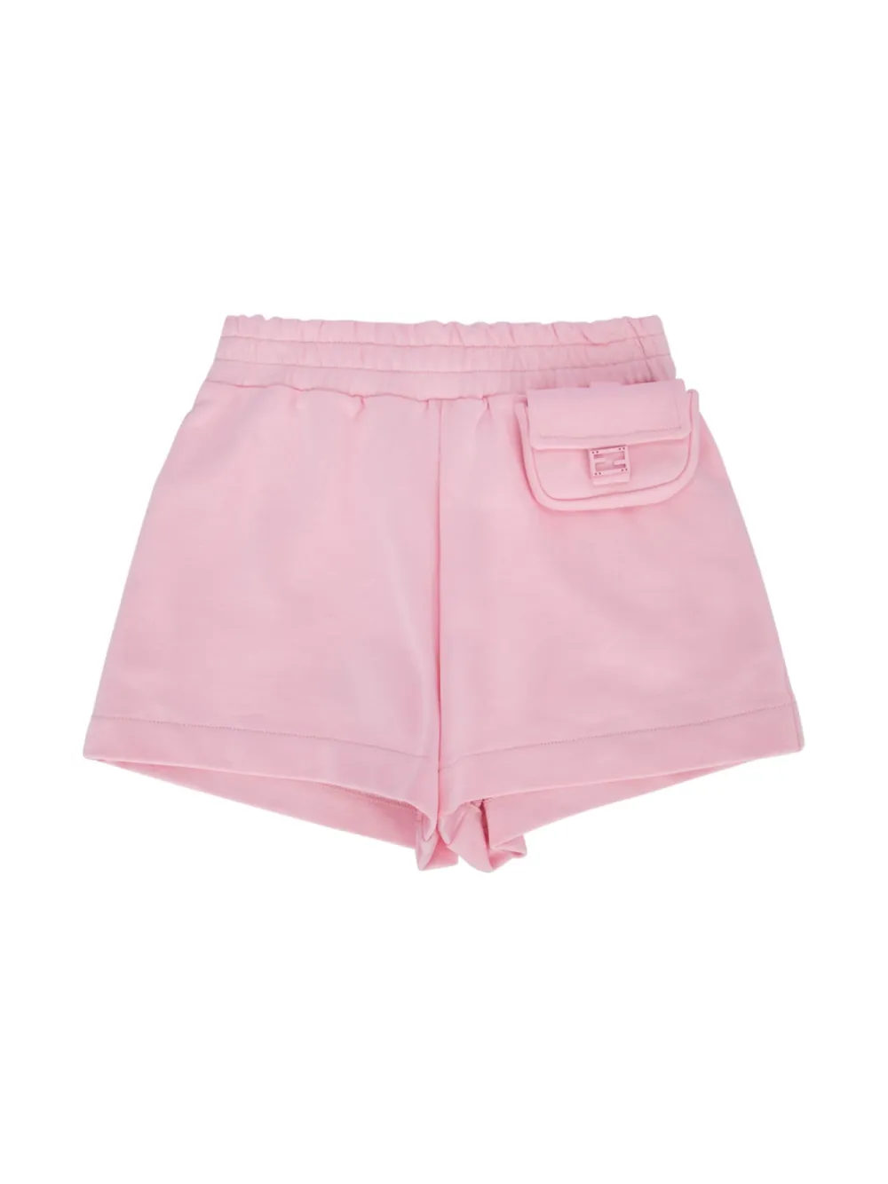 

Хлопковые шорты FENDI KIDS, розовый