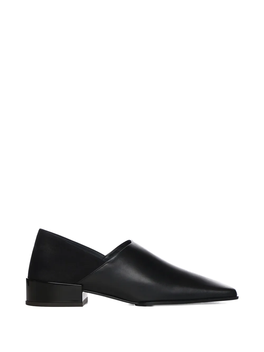Кожаные лоферы Alaia, черный