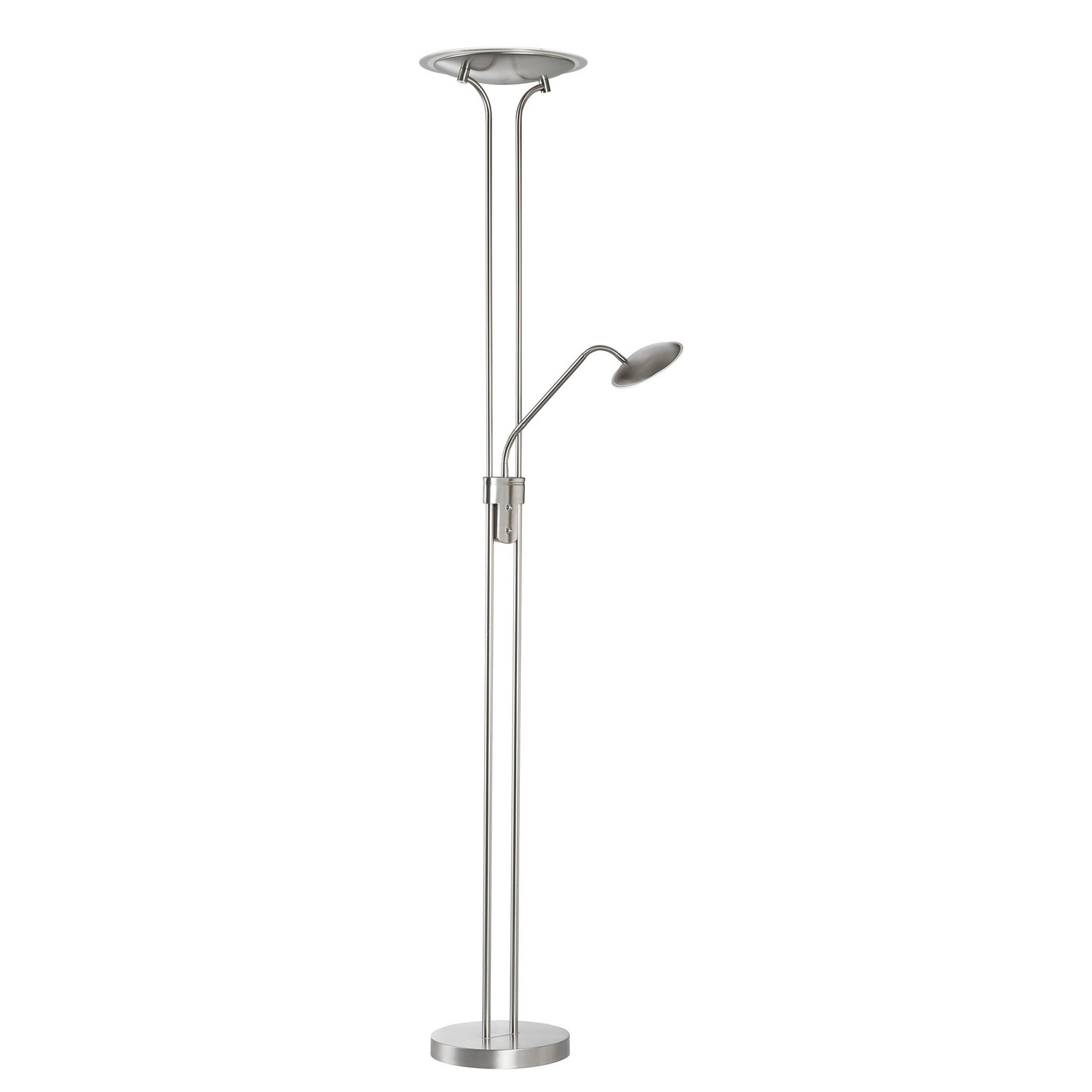 

Светодиодный торшер Fischer & Honsel, 35x180 см, никельной