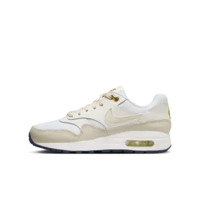 

Кроссовки Nike Air Max 1, цвет White/Bronzine/Barely Volt/Light Orewood Brown
