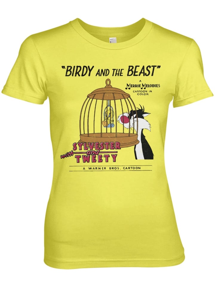 

Футболка Birdy And The Beast Girly Tee Looney Tunes , желтый