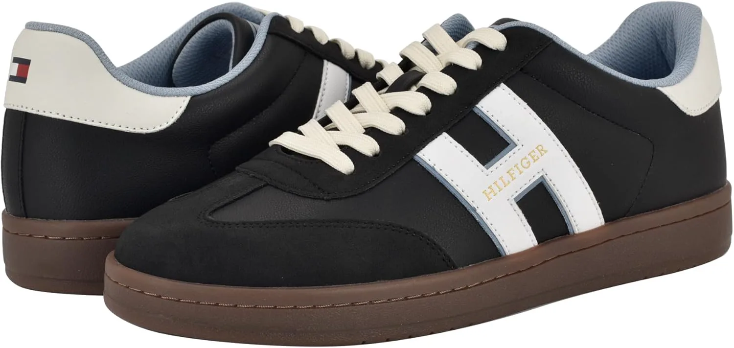 Кроссовки Tommy Hilfiger Mens Lasen, черный/мультиколор — фото 3