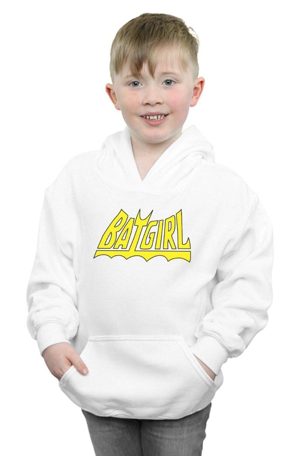 

Толстовка с логотипом Batgirl DC Comics, белый