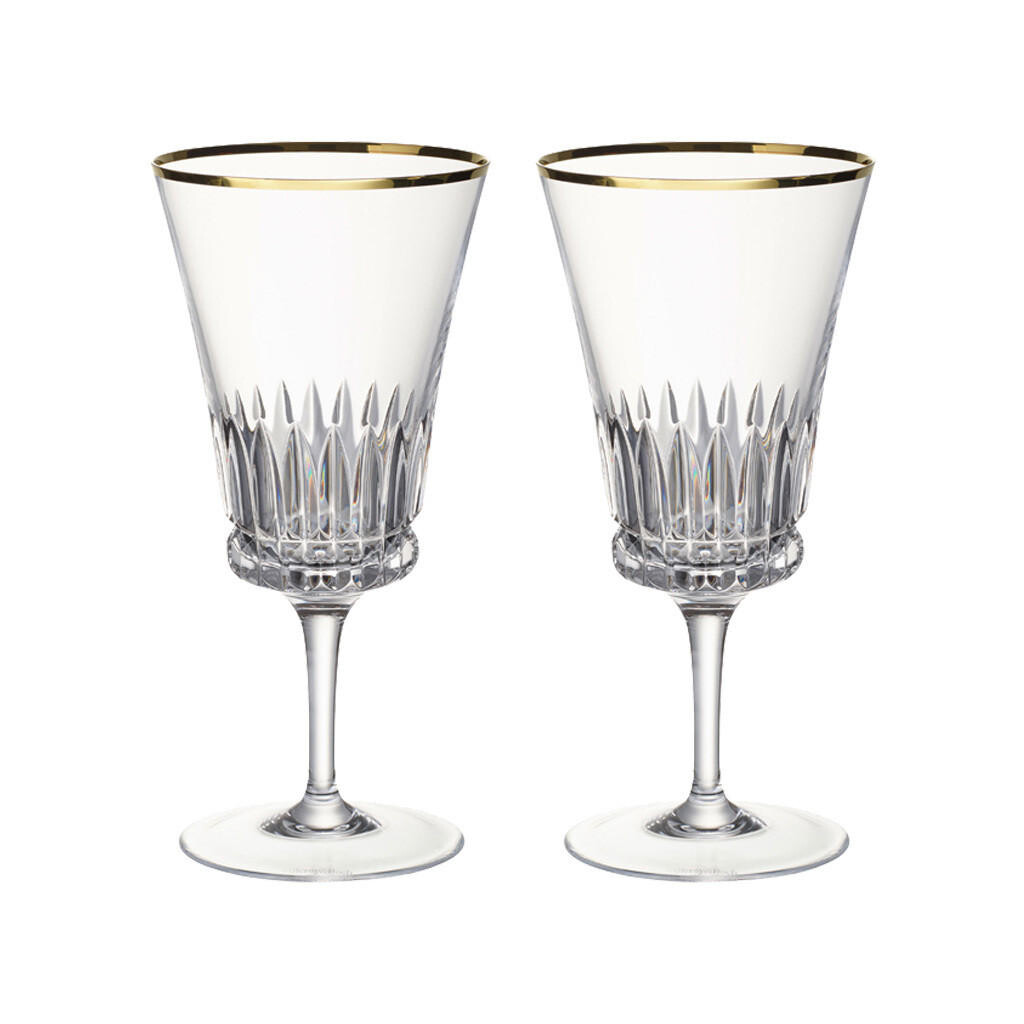 

Чашка воды Villeroy & Boch, 0,25 л, прозрачный/золотой