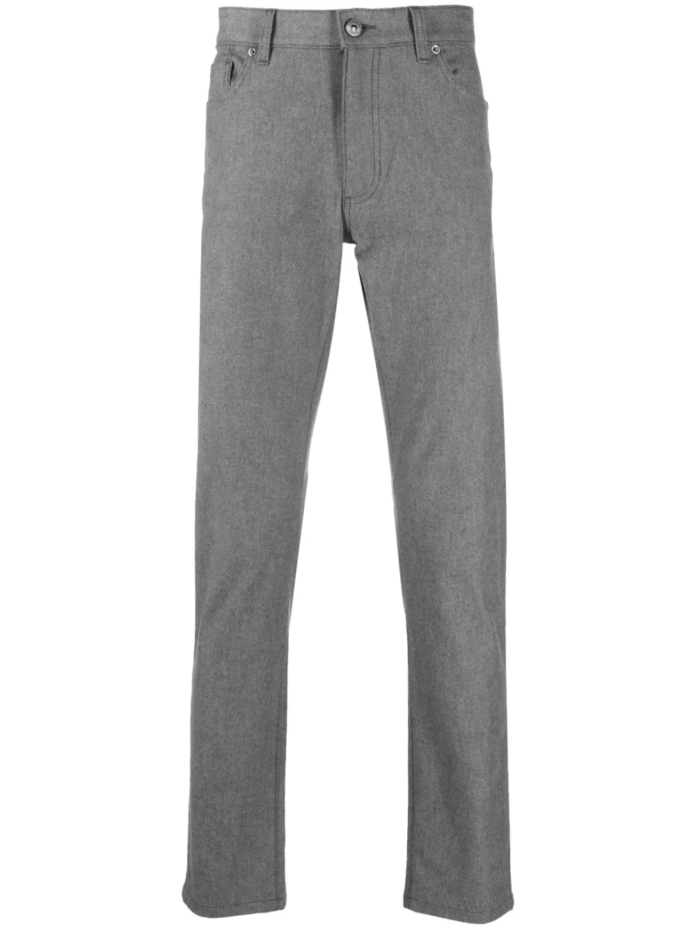 

Прямые брюки Zegna, серый