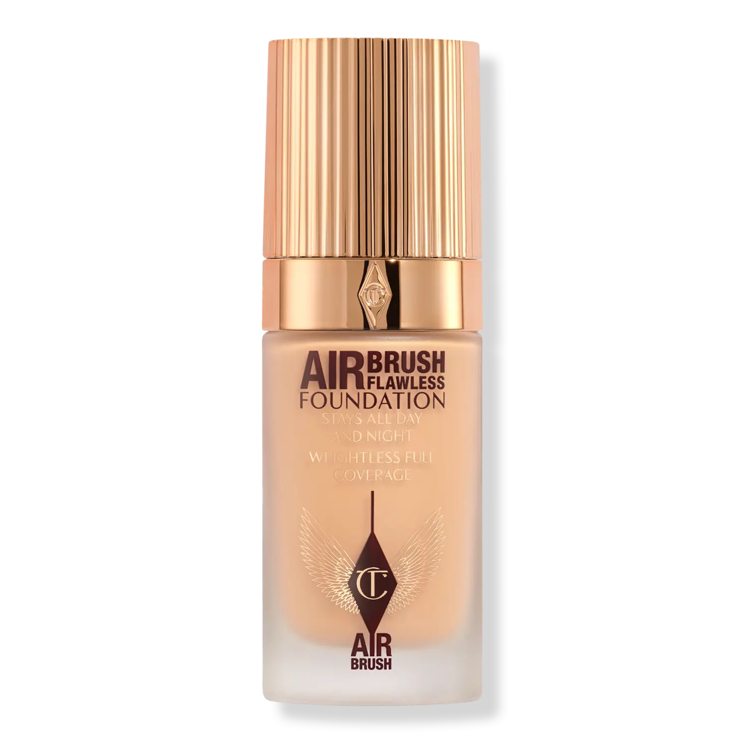 

Безупречная тональная основа, нанесенная аэрографом Charlotte Tilbury, 7 Cool (medium with cool undertones)