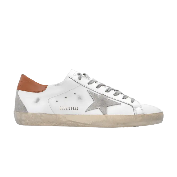 

Кроссовки Golden Goose Superstar White Light Brown, белый