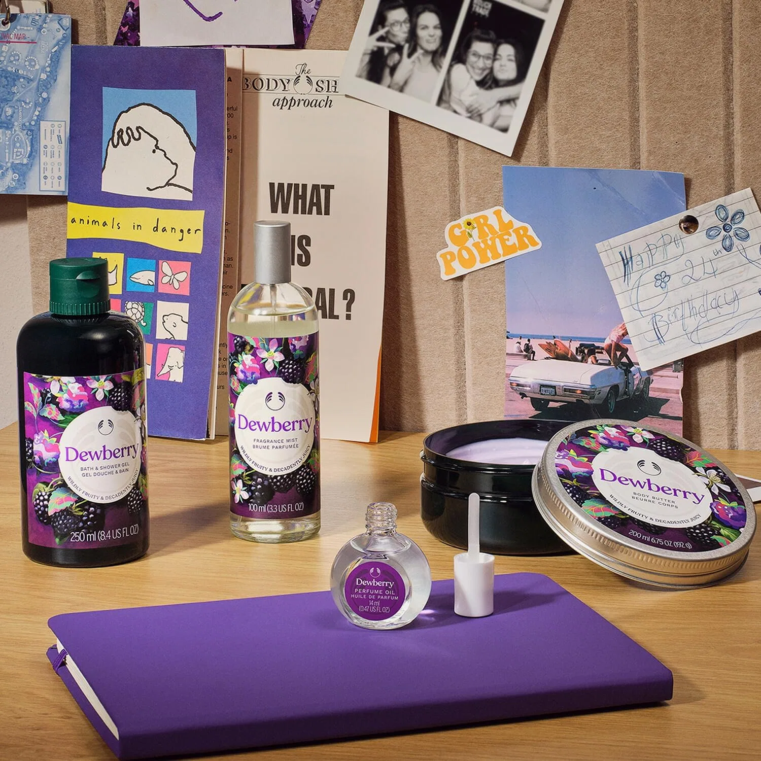 Баттер для тела Dewberry, 200 мл, The Body Shop — фото 4