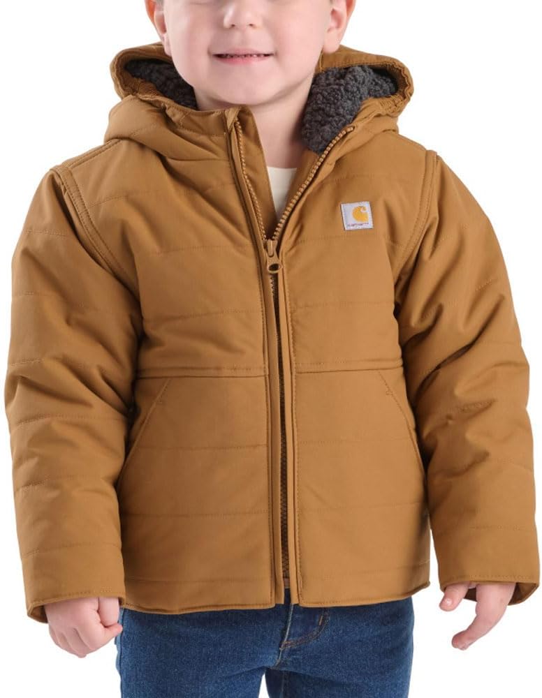 

Carhartt детская утепленная куртка с капюшоном CP5500 Montana - Unisex, Carhartt Brown