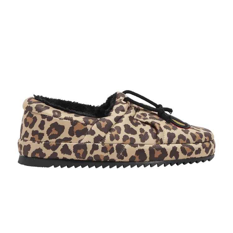 

Шлепанцы Champion Wmns University Print Slippers Black Leopard, коричневый