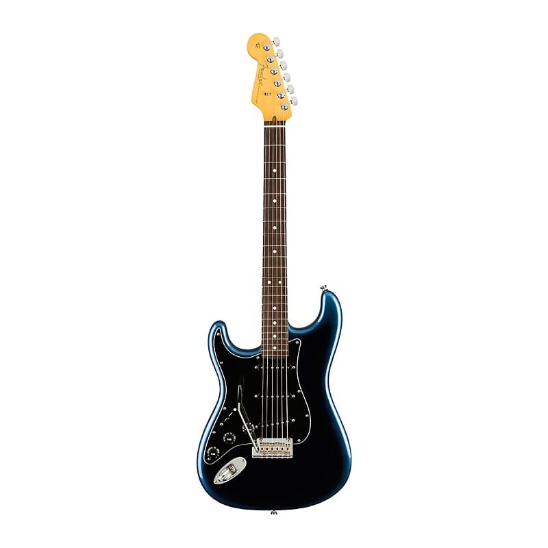 

Электрогитара Fender American Professional II Stratocaster Left-Handed Electric Guitar, Rosewood Fingerboard, Dark Night