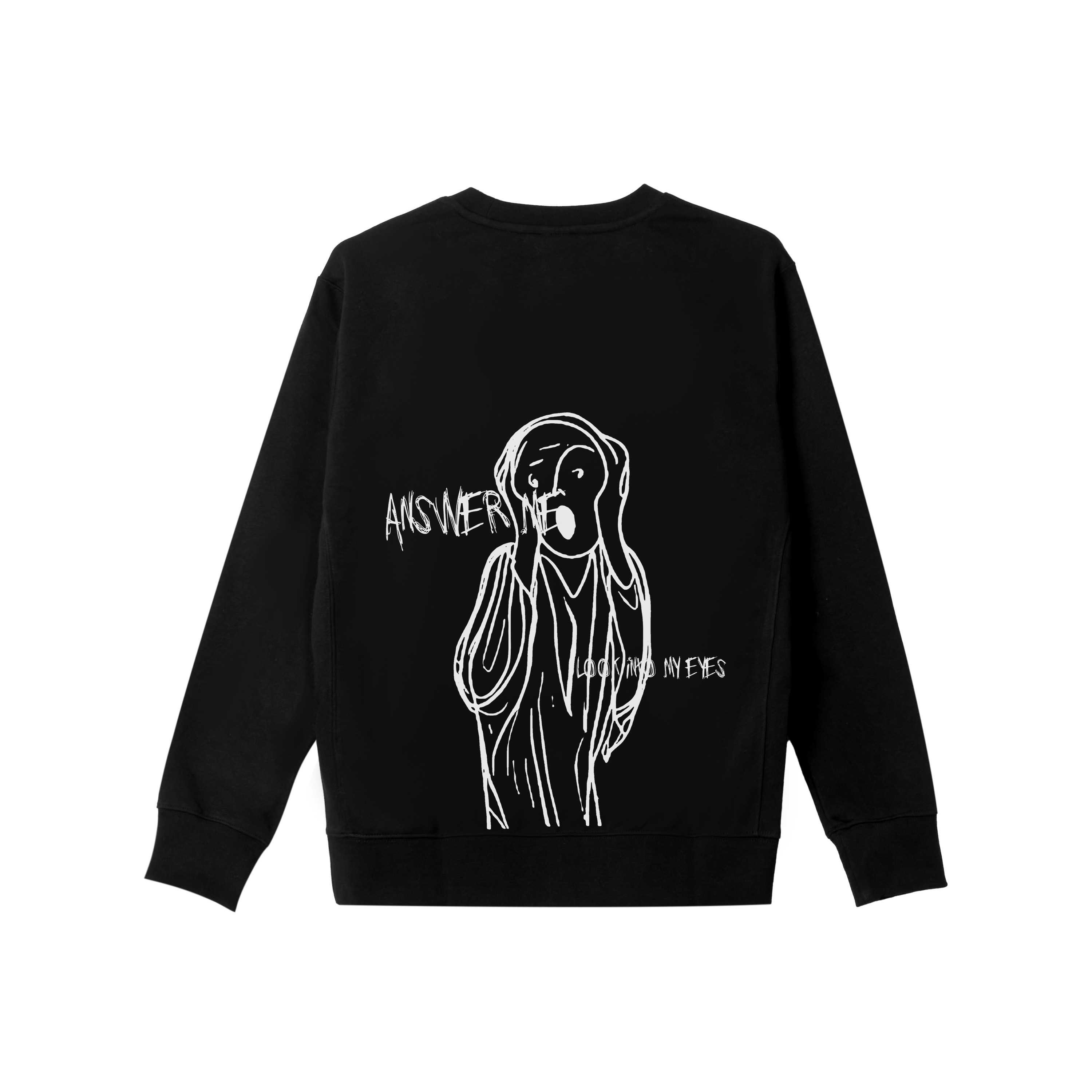 

Nike Свитшот мужской черный с круглым вырезом, умеренно свободный, обычный крой