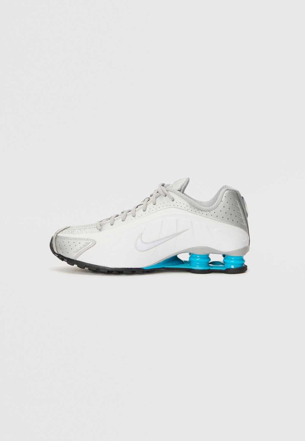 

Кроссовки SHOX R4 UNISEX Nike Sportswear, металлик серый