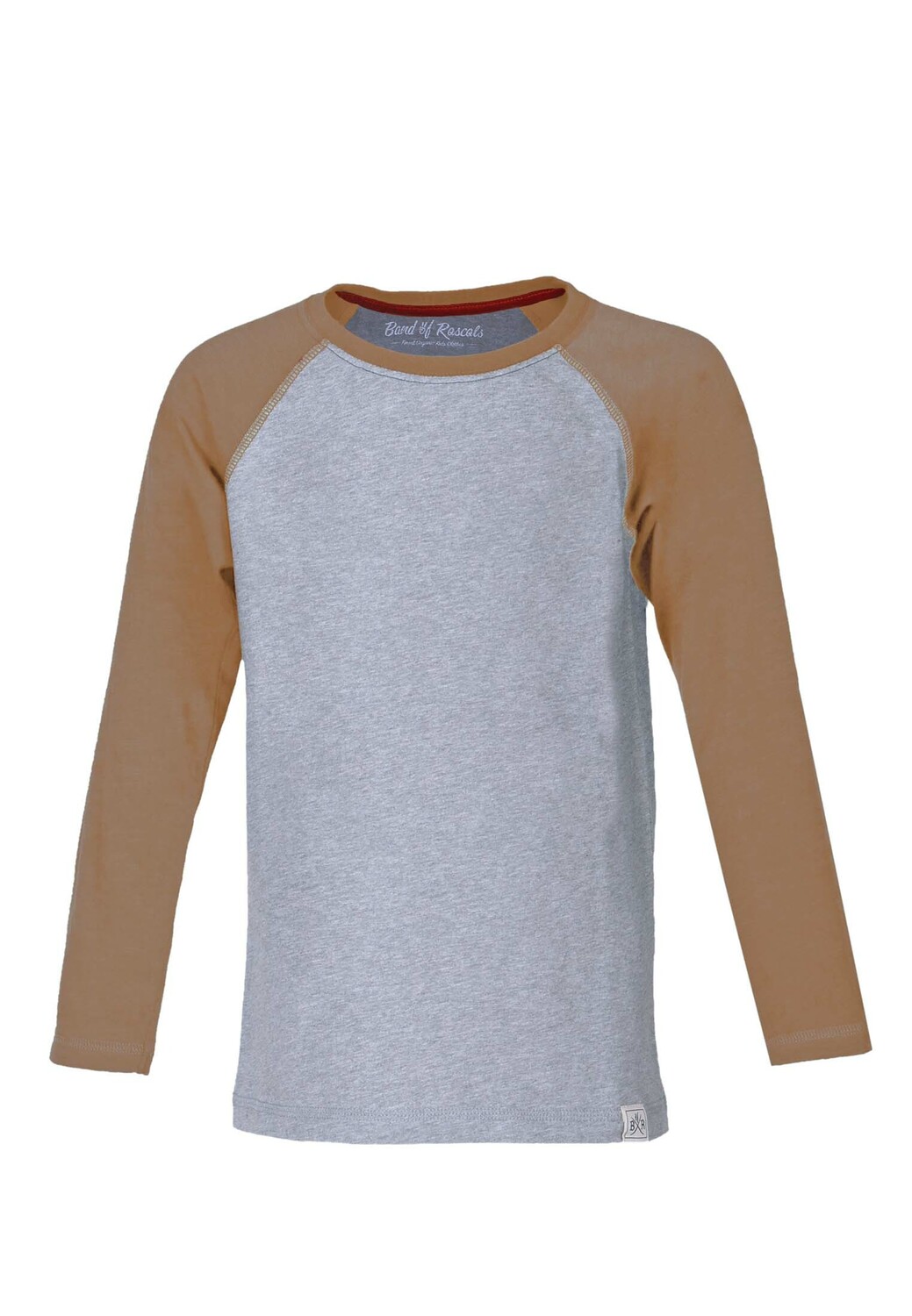 

Лонгслив Band of Rascals Raglan, цвет caramel