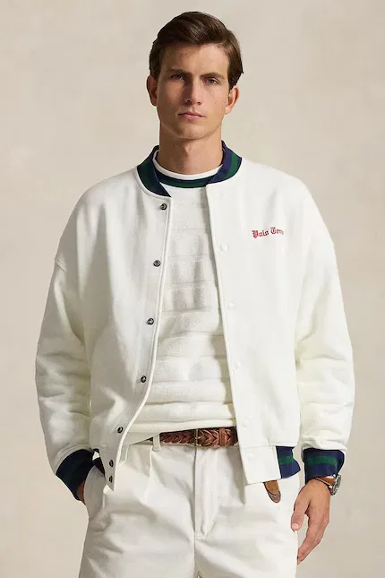 Бомбер Polo Ralph Lauren, белый
