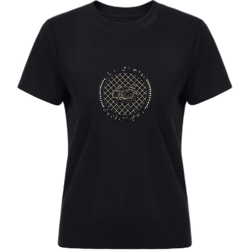 

Футболка KARL LAGERFELD SS25 женская KARL LAGERFELD / Karl Lagerfeld Jeans, черный