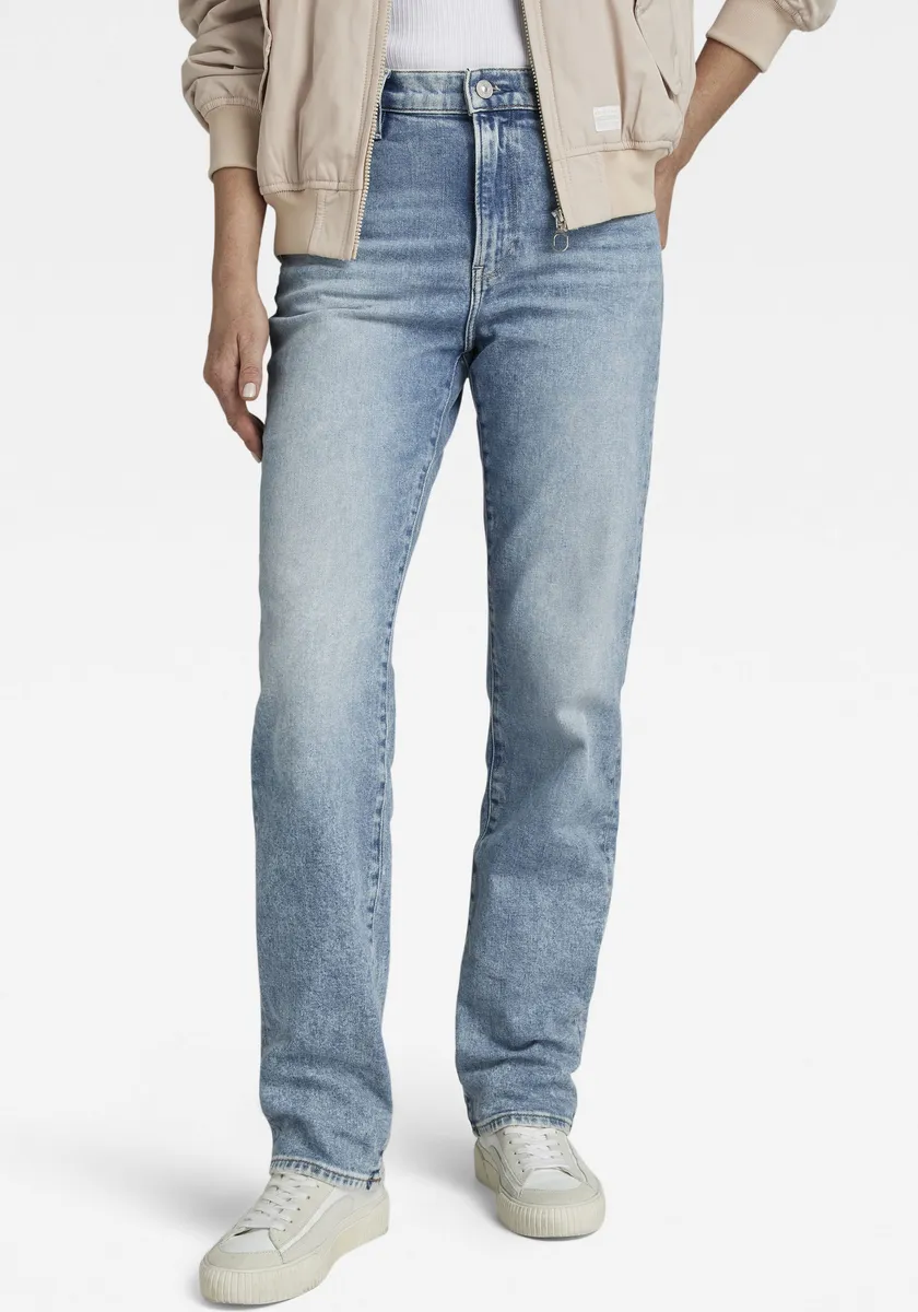 

Джинсы G-Star RAW с завышенной талией "Viktoria High Straight", синий