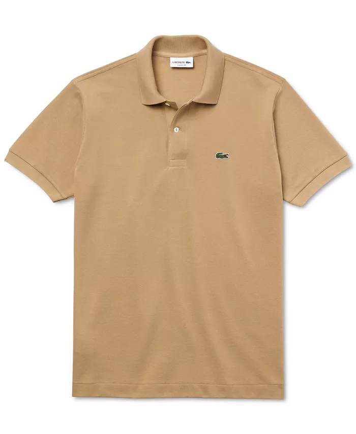

Мужская классическая поло с коротким рукавом L.12.12 Lacoste, коричневый