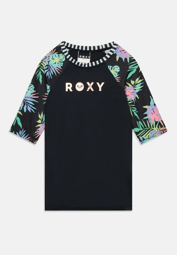 Активная защитная футболка от солнца Roxy, Pink/Green/Blue