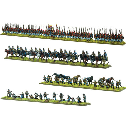 

Миниатюра Warlord Games Black Powder Epic Battles: ACW - Confederate Cavalry &