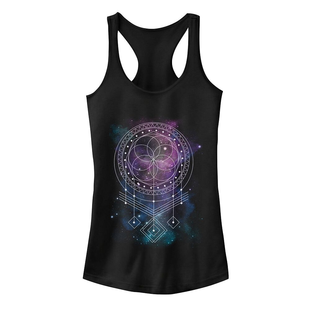 

Юниорская майка Fifth Sun Mystical Energy Galaxy Ideal Racerback, черный