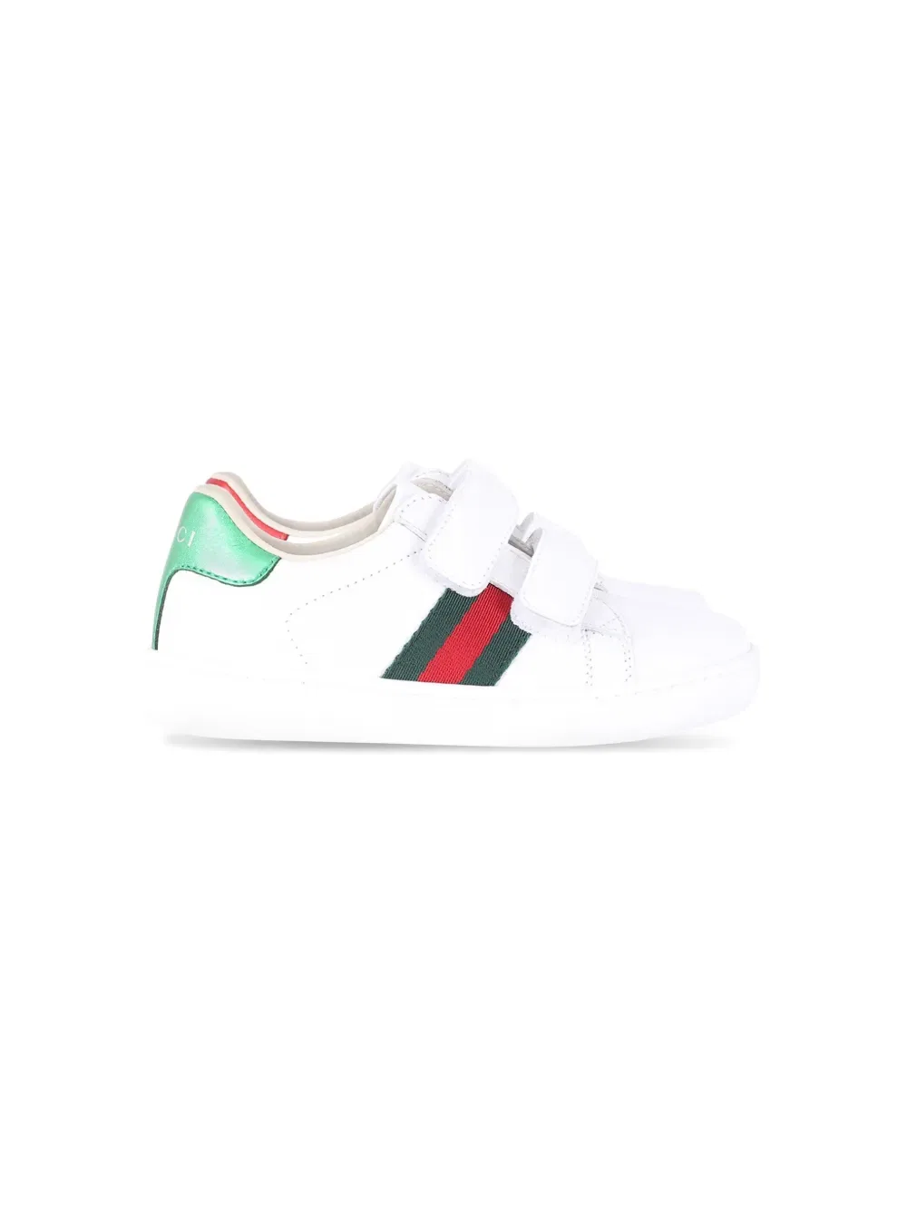 Низкие кроссовки Ace Gucci Kids, белый — фото 2