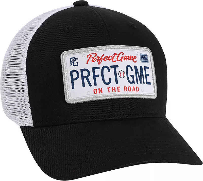 

Кепка Perfect Game On the Road Pro Crown Trucker, черный/белый