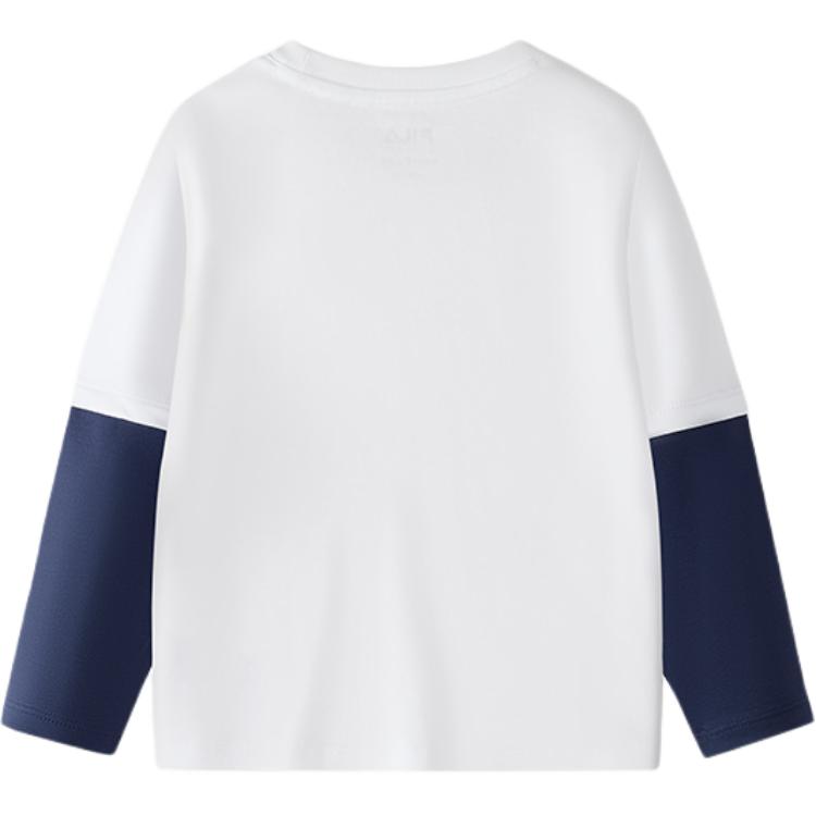 Футболка Standard для детей 3-7 лет FILA KIDS, белый — фото 3