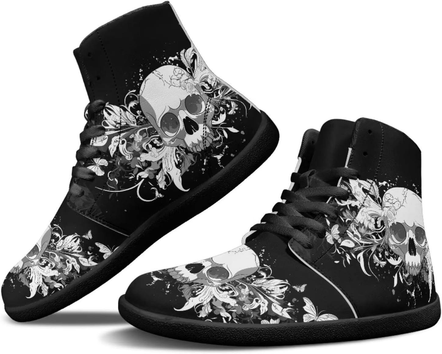 

Мужские минималистичные кроссовки Binienty для ходьбы, Minimalist Skull