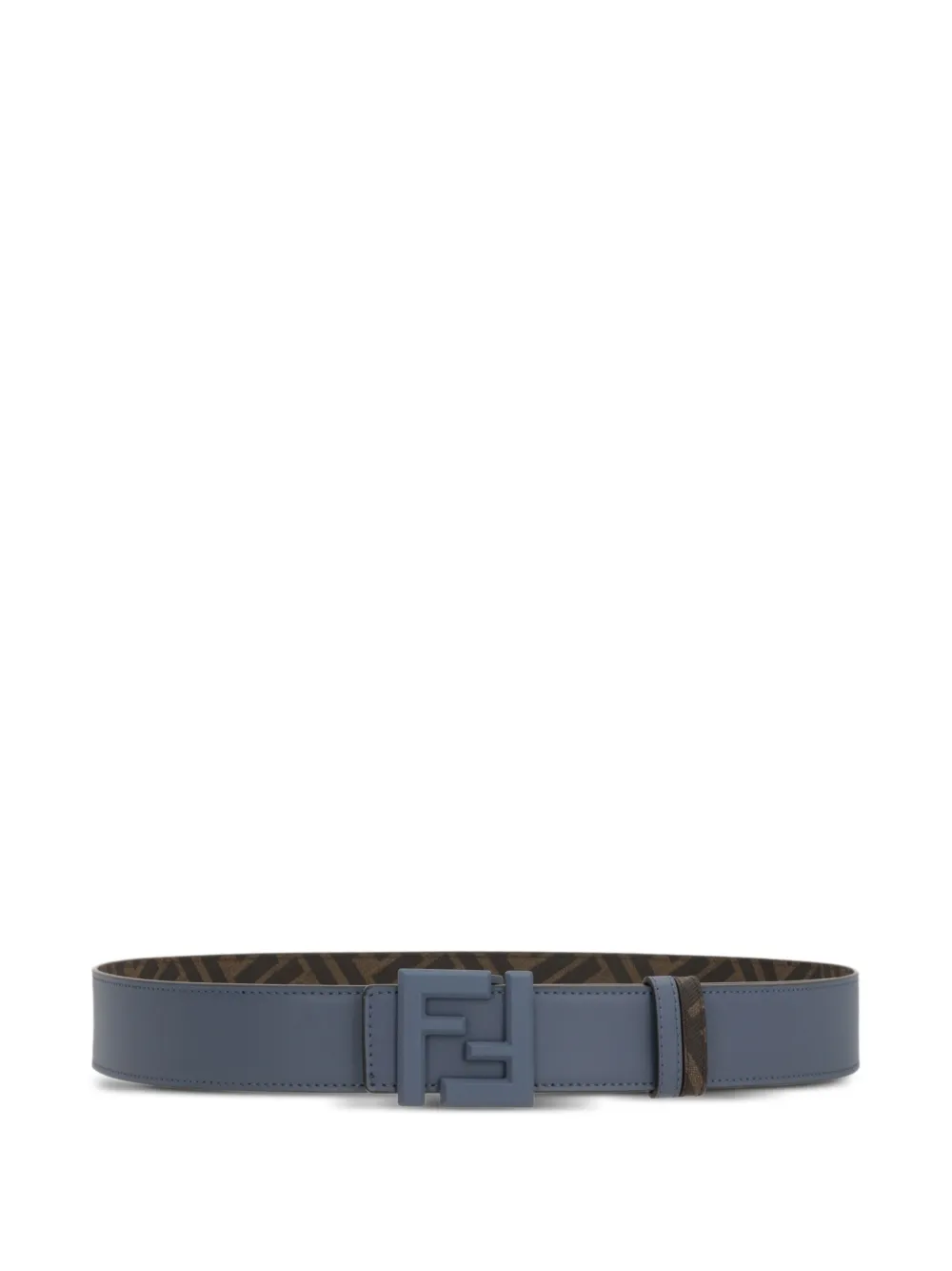 

Ремень с логотипом FF FENDI, синий