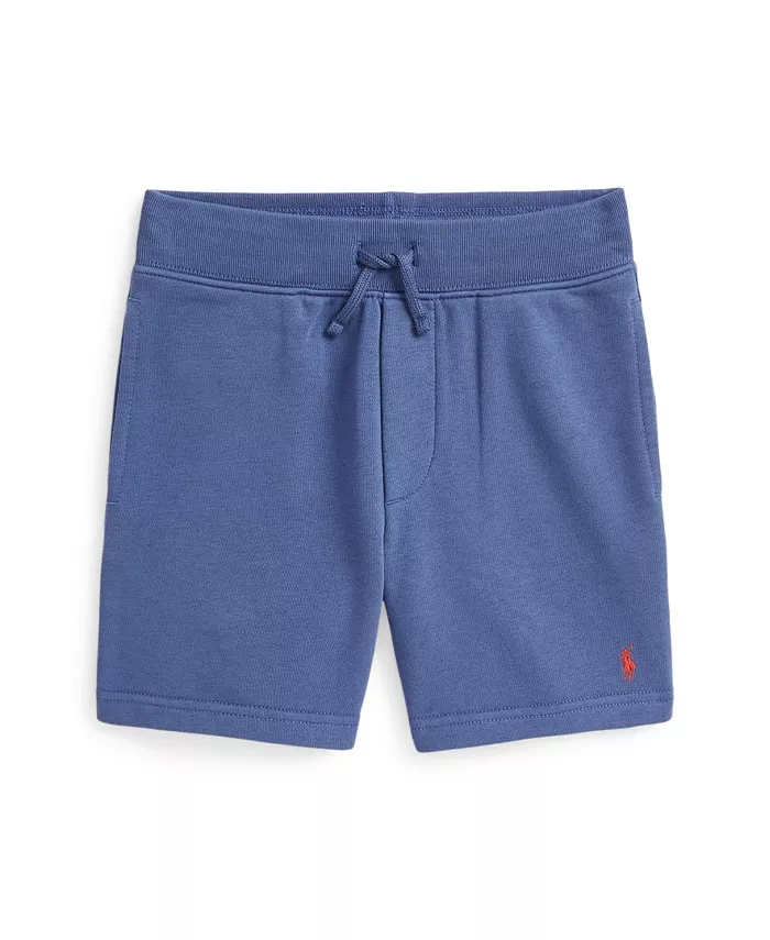 

Короткие шорты из французского трикотажа для малышей и маленьких мальчиков Polo Ralph Lauren, синий