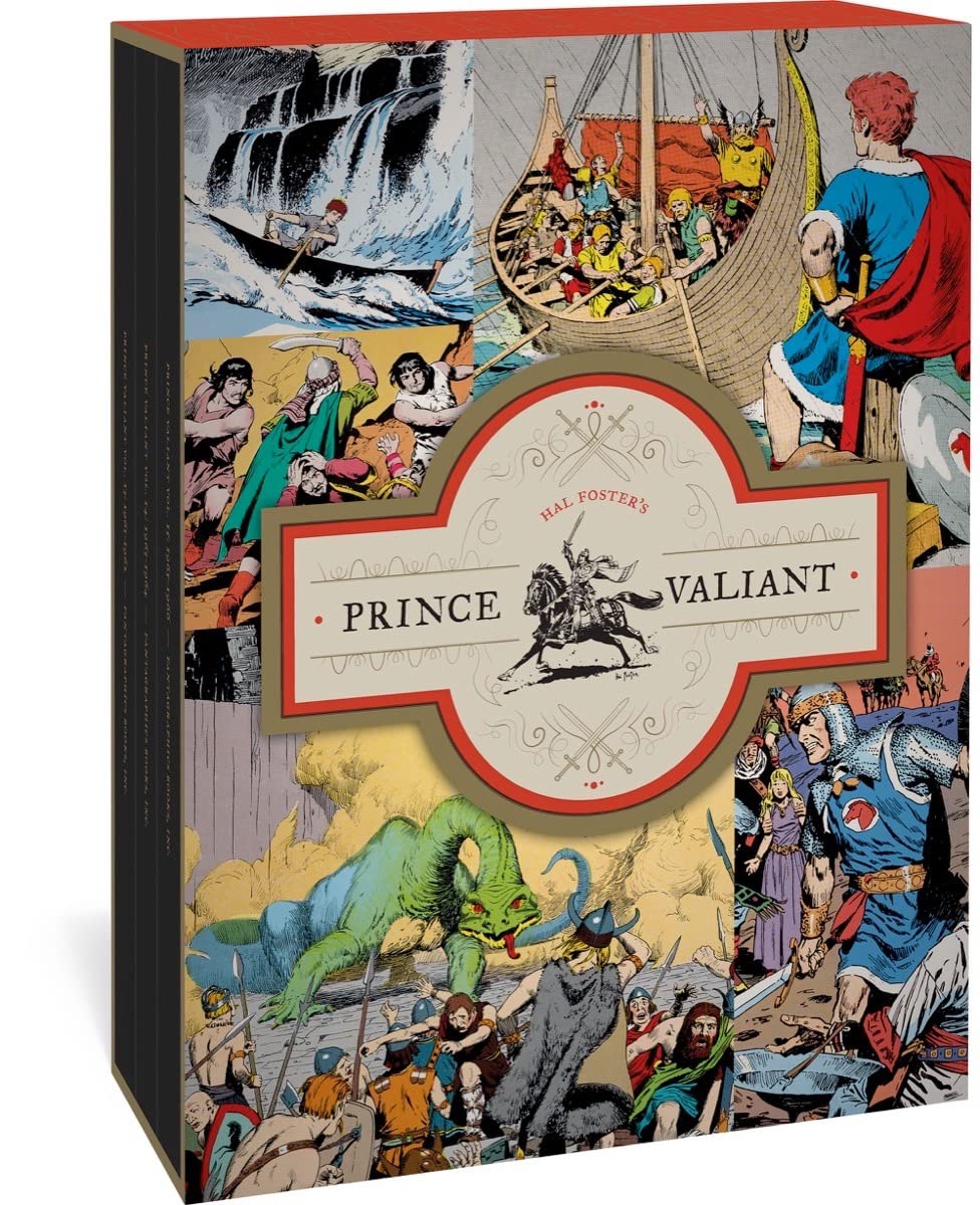 

Prince Valiant Vols.13-15: Gift Box Set (PRINCE VALIANT HC BOX SET) (Fantagraphics Books)