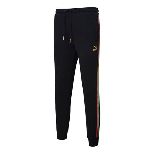 

Брюки tailored for sport unity track pants 'black orange' Puma, черный